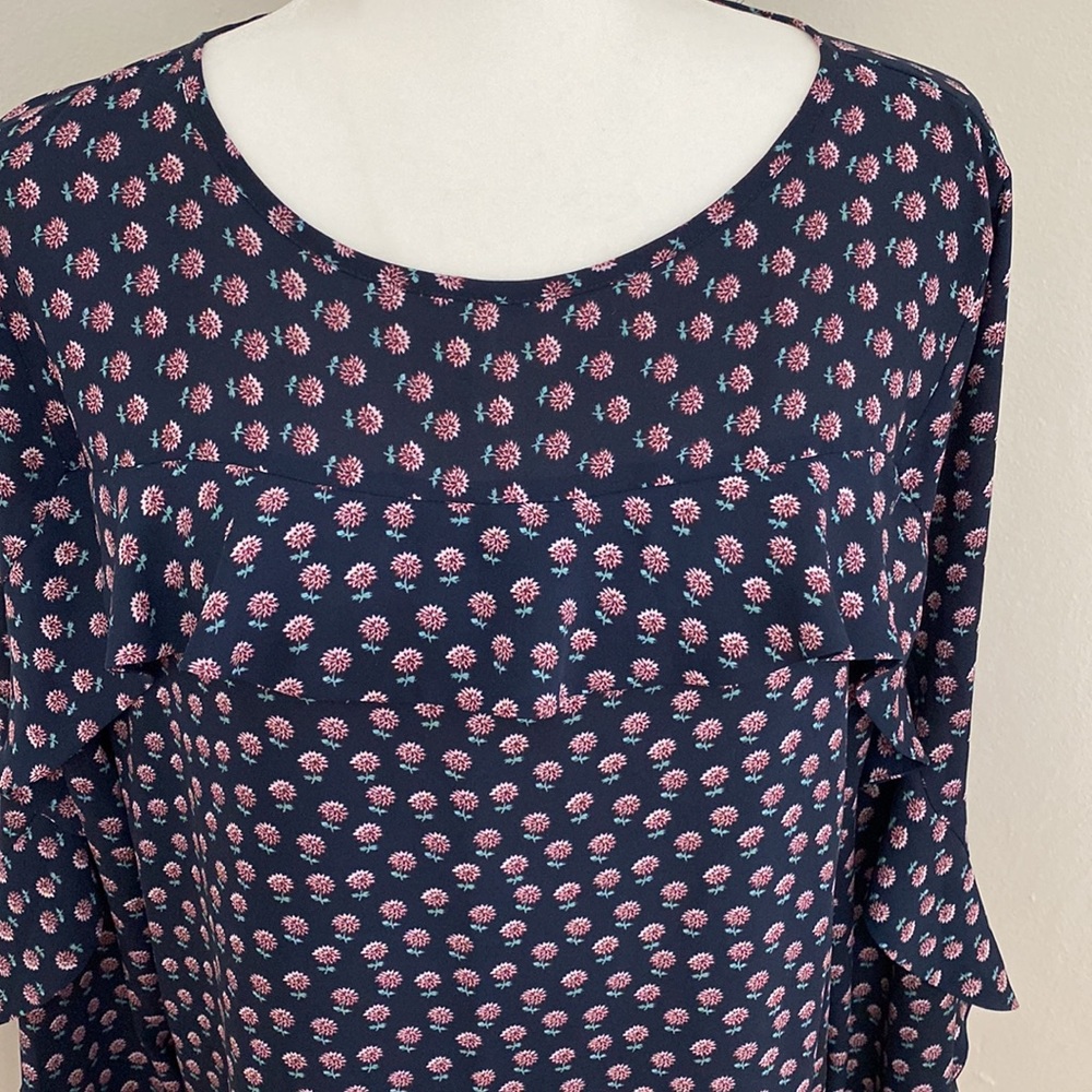 Loft Ruffle Trim Blouse